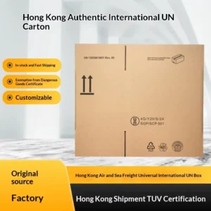 UN Certified Heavy Duty Corrugated Carton Box for Agriculture, Vegetables, Sea and Air Freight