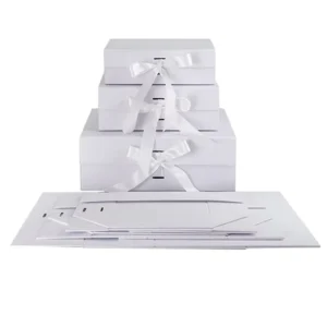 Unique Recyclable Black Custom Mailer Customized Gift Packaging and Print Luxury Cosmetic Magnetic Paper Box Gift Case