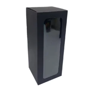 Universal Foldable Window Paperboard Box Kraft Paper Sublimation Packaging for Glass Jar and Cup Vanishing Printing Handling