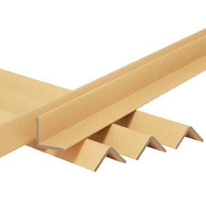 V/L-Shape Self-Cutting Kraft Paper Corner Protectors for Hard Pallet Edges