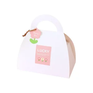 Valentine Day Folding Paper Gift Bakery Boxes