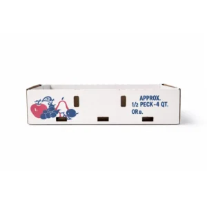 Ventilated Corrugated Produce Tray for Fresh Fruit Cold Chain Transport Industrial Packing Carton