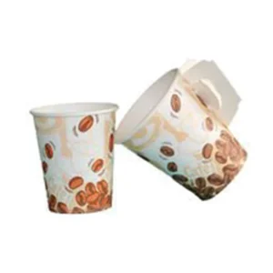 Vertical Corrugated Disposable Paper Cup for Hot Beverages