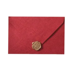Vintage Wood Grain Specialty Paper Envelopes, Custom Printed, for Wedding Invitations