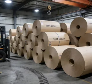 Virgin Pulp Kraft Test Liner Paper with High Tensile Strength for Cartons