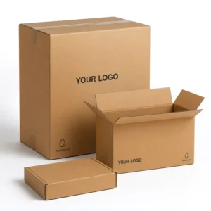 Waterproof Flat Corrugated Shipping Boxes for Bread Delivery