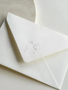 Wedding Classic Plain Cardboard Paper Mailing Envelope
