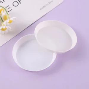 White Adhesive Tray for Paper Quilling, 6 cm Diameter