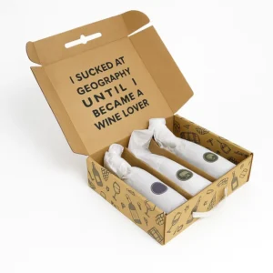 White Corrugated Cardboard Beverage Carton with Dividers, Matte Laminated, for Drinks