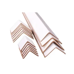 White Kraft Paper Board Corner Protector for Pallet Packaging