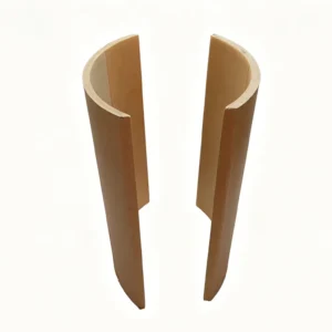 White Kraft Paper C/V/U-Profile Edge Protector, Round, Moisture-Proof, Shock-Resistant