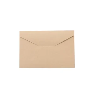 White Kraft Paper Gift Envelopes with Custom Logo for Letters