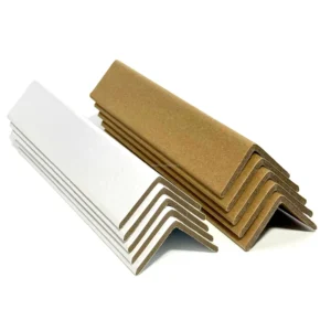 White Paper Corner Guard Cardboard Edge Bead Pallet Angle Board