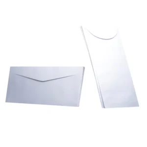 White Peel-and-Seal Cardboard Express Paper Envelope