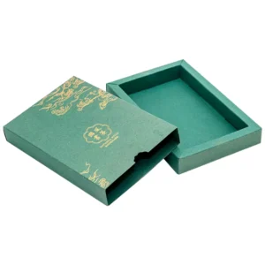 White Thickened Cardboard Drawer Box with Eco-Friendly Material and Custom Printing