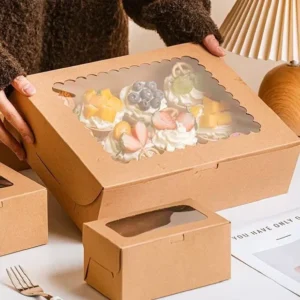Windowed Paper Product Display Boxes