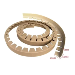 Wraparound Paper Edge Protector L-Shape V-Channel Cardboard Corner Guard for Packaging