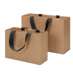 XL Kraft Paper Shopping Bag 31x43x14 cm