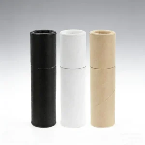 recycled deodorant food custom squeeze perfume paper core tube packaging lip balm deodorant tubes